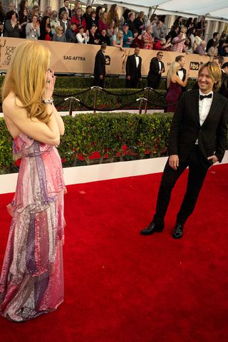 Nicole Kidman & Keith Urban at the Screen Actors Guild Awards 2016