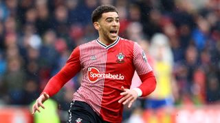 Che Adams of Southampton ahead of the West Brom vs Southampton EFL Championship playoff game.