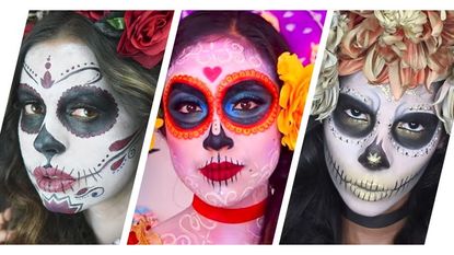 dia delos muertos makeup