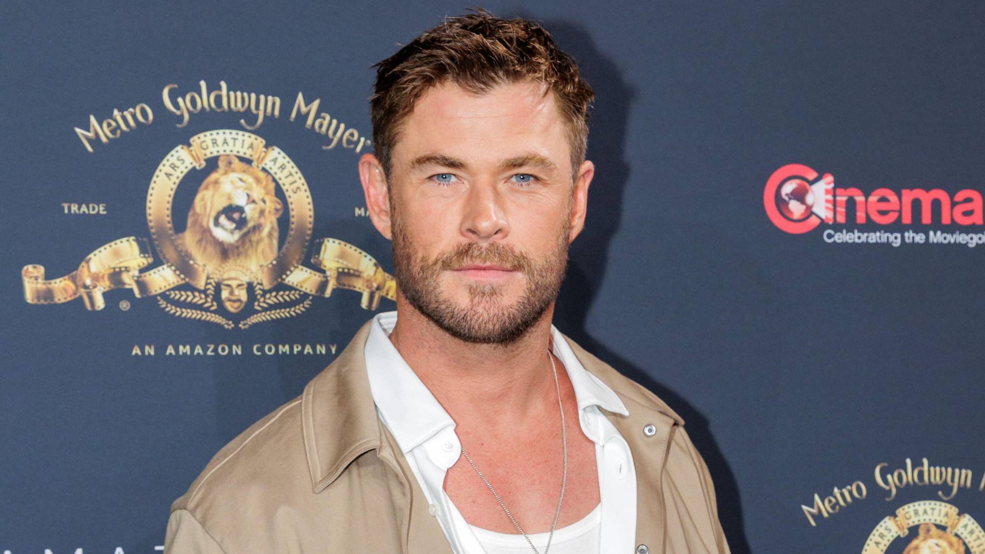 Chris Hemsworth attends the Amazon MGM Studios presentation during CinemaCon at the Colosseum Theater at Caesar's Palace in Las Vegas on April 2, 2025.