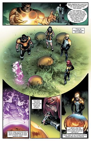House of X #5 interior page