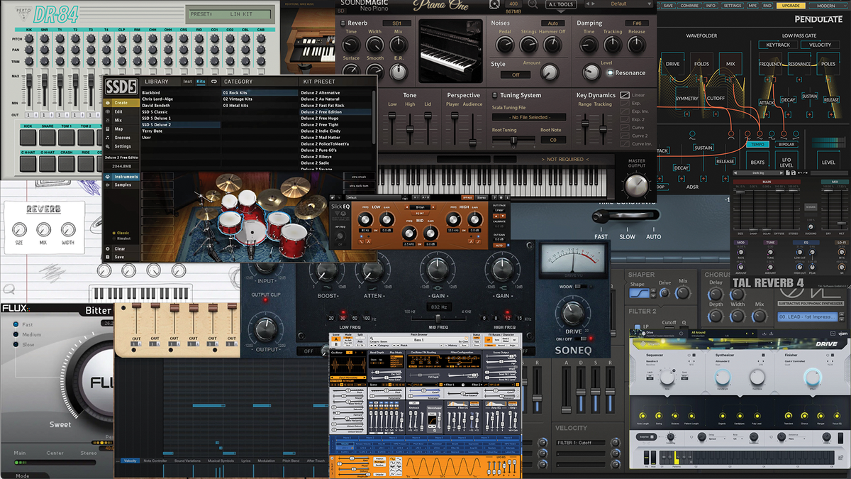 How to build a virtual studio for free with free plugins and music software