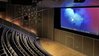 The Leonard Nemoy Auditorium at the Griffin Observatory. 