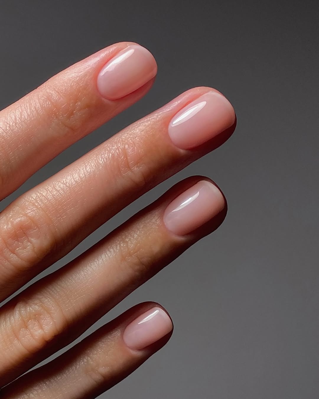 IG @matejanova glass nail manicure