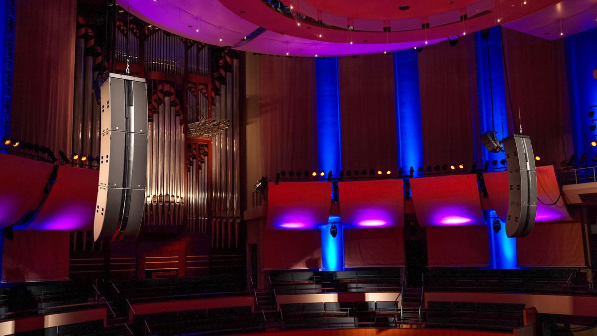 dbi Systems Integration, in collaboration with L-Acoustics and FM Systems, specified and installed the concert hall’s new L Series arrays.