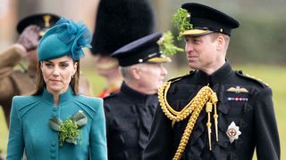 Catherine, Princess of Wales and Prince William, Prince of Wales attend the 2023 St. Patrick's Day Parade