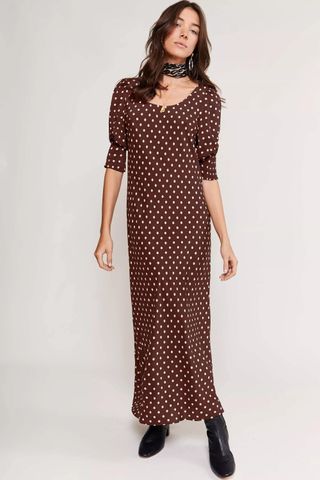 Oleander - Polka Dot Brown