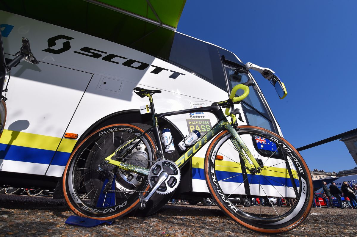 Mat Hayman's Scott for Paris-Roubaix