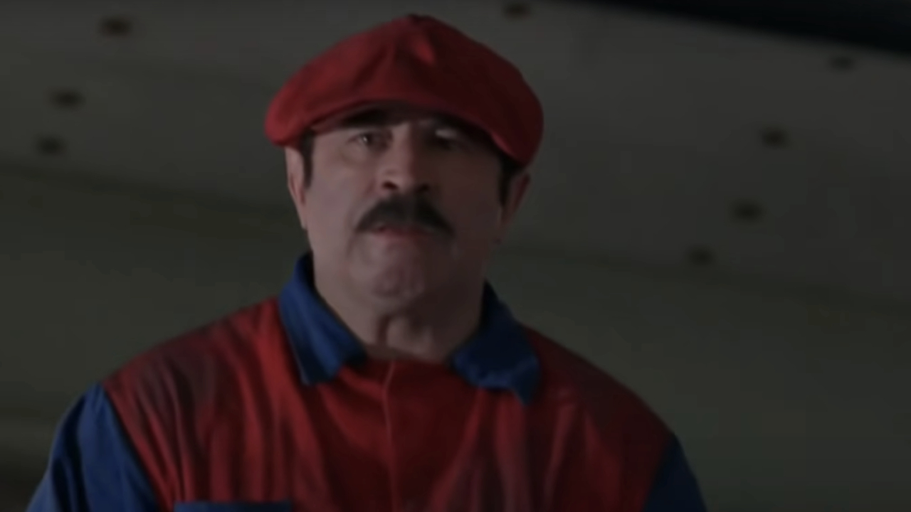 Bob Hoskins in Super Mario Bros.