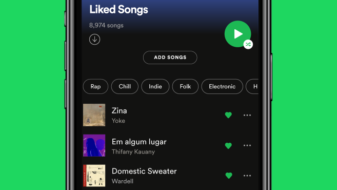 Spotify Adds New Filters To Your Liked Songs Playlist What Hi Fi