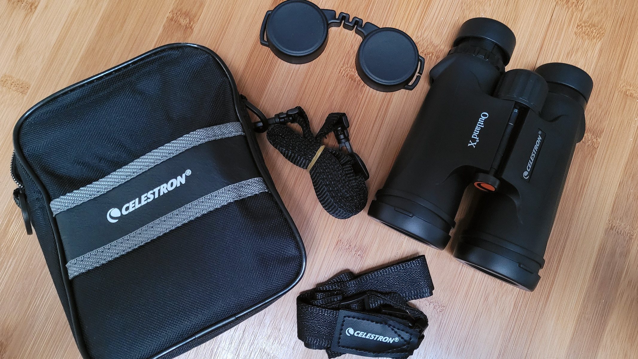 A photo of the Celestron Outland X accessories