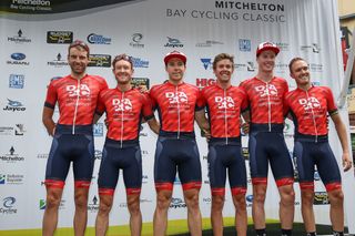 Caleb Ewan wins in Williamstown en route to third Mitchelton Bay Cycling Classic overall title