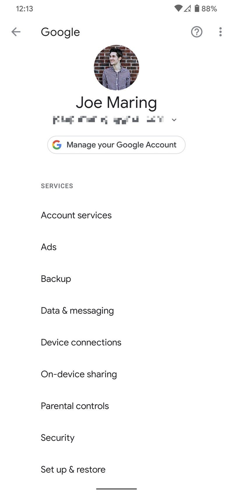 How to change your Google password