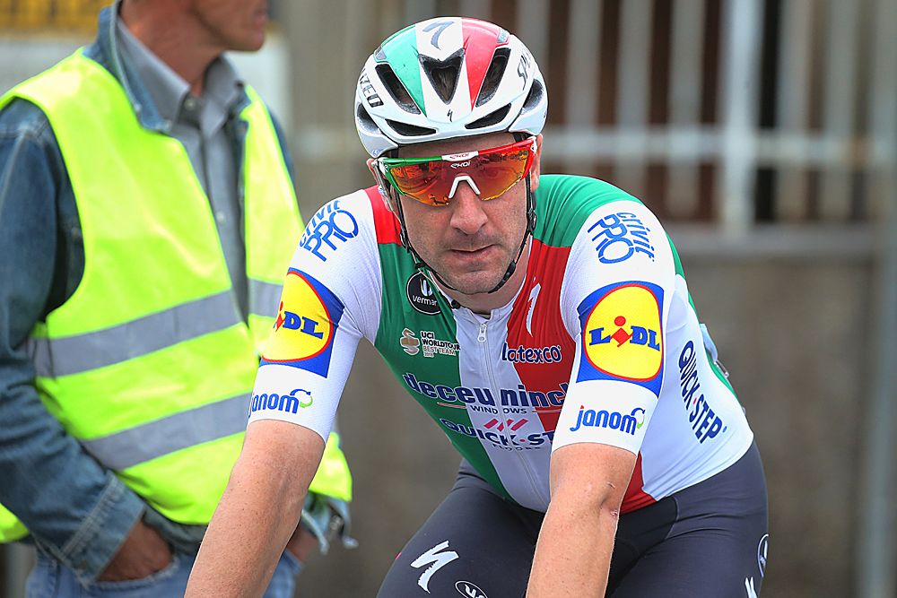 Elia Viviani (Deceuninck-QuickStep) at the Giro d'Italia
