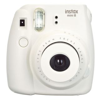 white colour instax camera