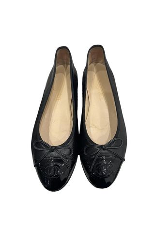 Pre-loved Chanel ballet flats