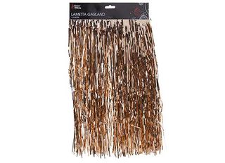 1.2M Rose Gold - Tinsel Strands - Tinsel Icicles Christmas Decorations