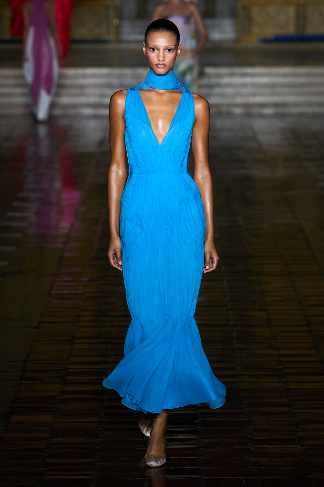 DRESS TRENDS 2026: BLUE COLOUR TREND AT PARBAL GURUNG