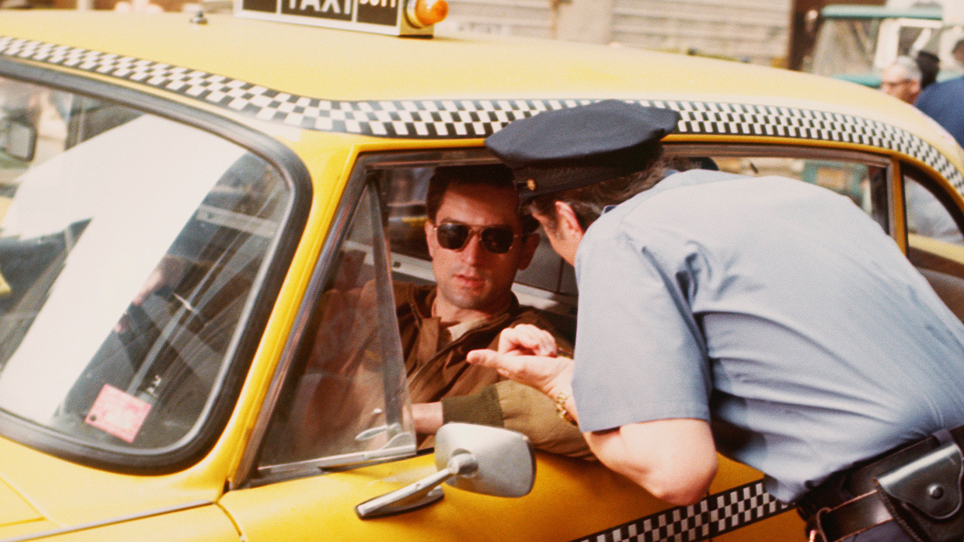 NEW YORK - 1976: Robert De Niro performs a scene in Taxi Driver directed by Martin Scorsese in 1976 in New York, New York. (Photo by Michael Ochs Archive/Getty Images)