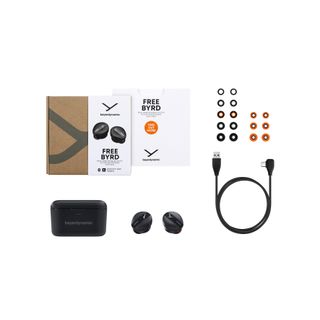 Image showing Beyerdynamic Free Byrd contents and accessories