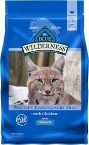 Blue Buffalo Wilderness Indoor Chicken Recipe Grain-Free Dry Cat Food
| RRP: $36.98 | Now: $25.89 | Save: $11.09 (30% discount applied at checkout) at Chewy