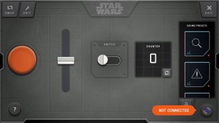 Some of the customizable control options for moving your droid around the room