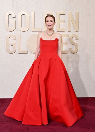 Julianne Moore attending the Golden Globes in Beverly Hills, California