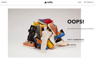 Volta 404 pages screenshot