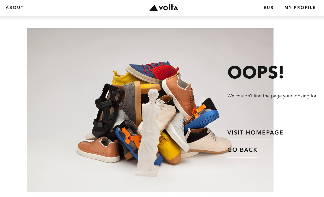 404 pages: Volta