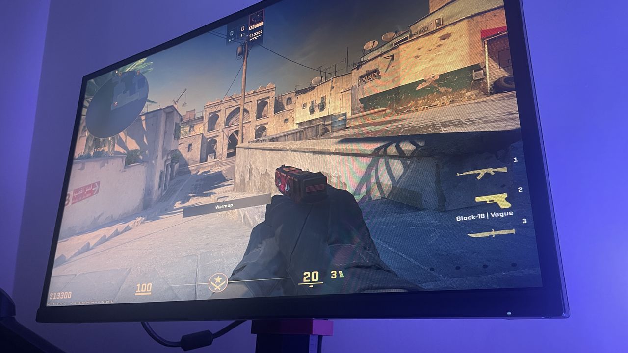 A KTC 25M1 400 Hz gaming monitor.