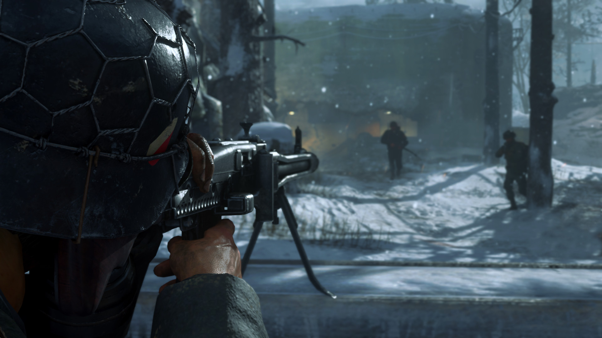 Call of Duty: WW2 a sniper taking aim