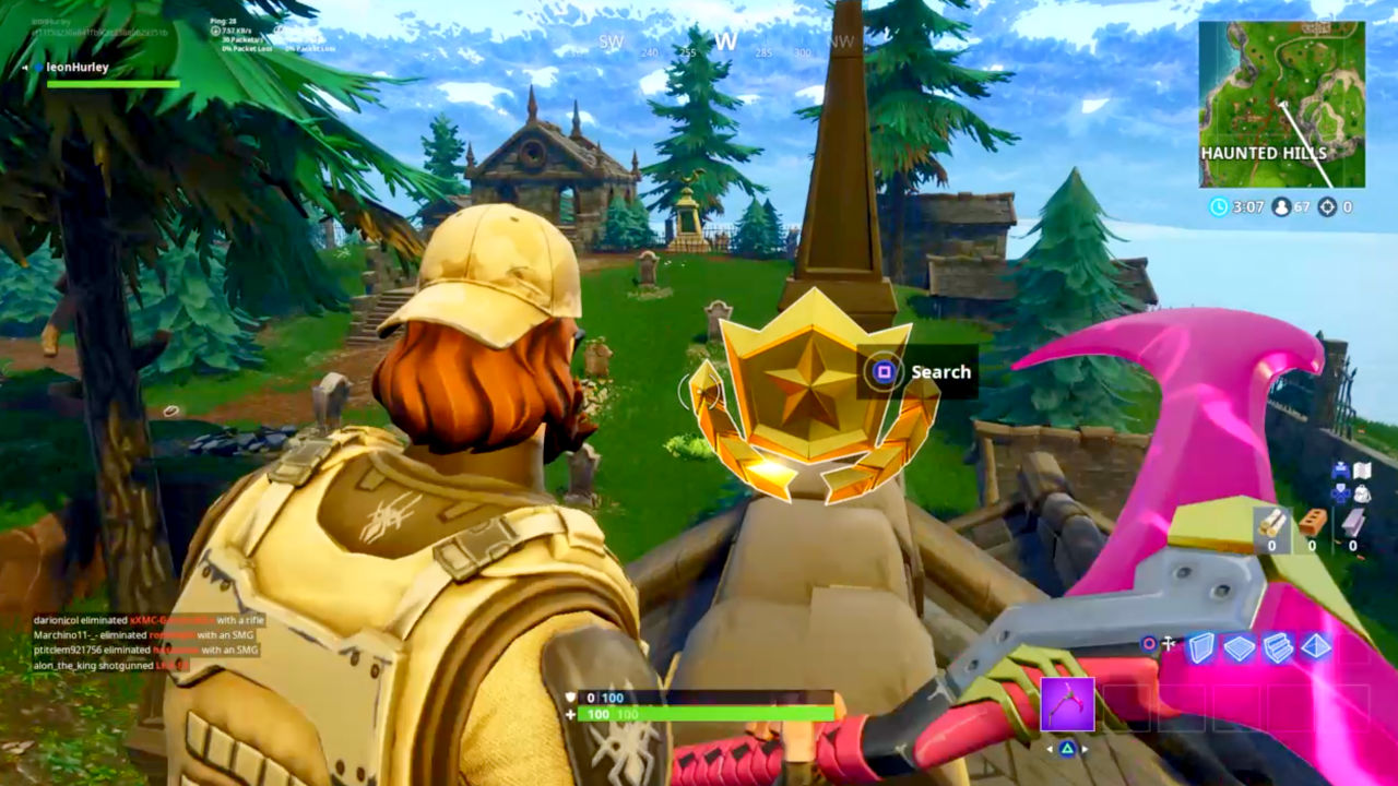 Follow The Treasure Map Found In Snobby Shores Fortnite Season 5 - follow the treasure map found in snobby shores fortnite season 5 week 5 challenge gamesradar