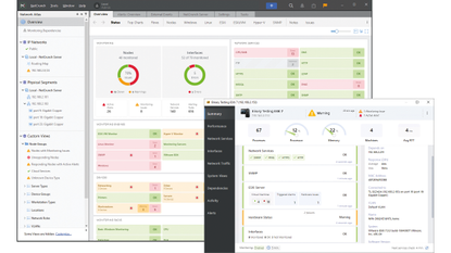 The AdRem NetCrunch 13 user interface