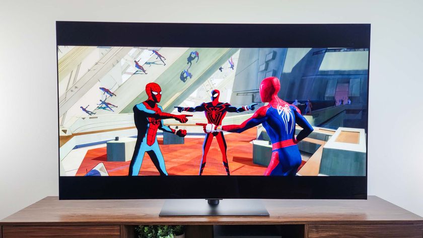 The LG G5 OLED at Tom's Guide's Labs.