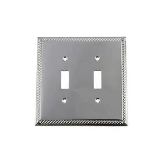 Rope 2-Gang Toggle Light Switch Wall Plate