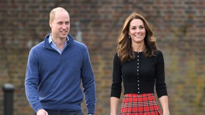 Prince William, Duke of Cambridge and Catherine, Duchess of Cambridge host a Christmas party