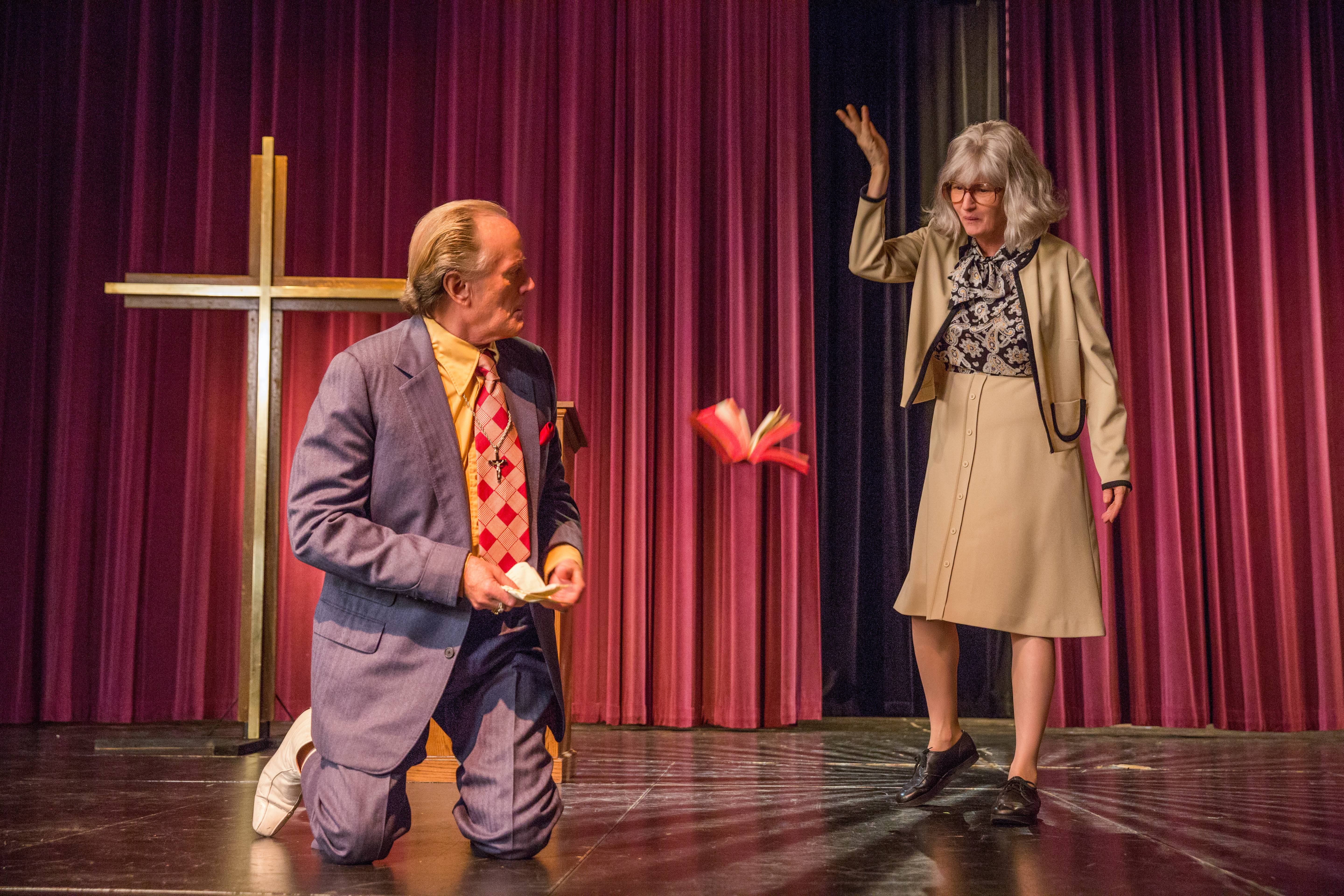 Peter Fonda and Melissa Leo in The Most Hated Woman in America