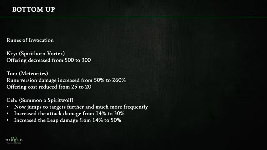 Diablo 4 Developer Chat runeword changes