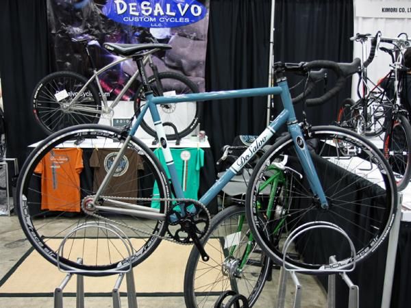 This DeSalvo was one of a few singlespeed road bikes seen at NAHBS.