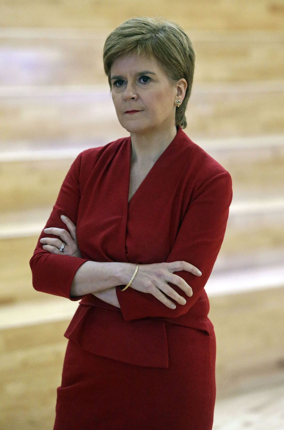 Nicola Sturgeon visits school