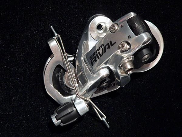 As with the shifters, the Rival rear derailleur