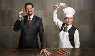 Penn And Teller Chopping Vegetables, Hands