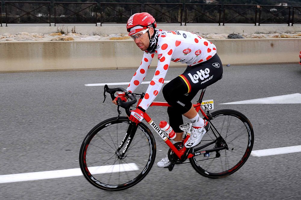 Lotto Soudal's Thomas de Gendt in the breakaway.