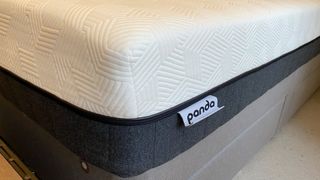 The sides of the Panda Hybrid Bamboo mattress