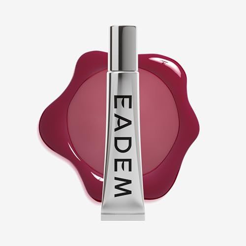 Eadem Le Chouchou Lip Softening Balm, Lip Gloss for Women, Lip Plumper & Lip Mask, Overnight Hydrating & Moisturizing Luxury Lip Balm, 0.5 Oz, Bissap Glaze