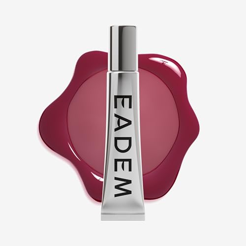 Eadem Le Chouchou Lip Softening Balm, Lip Gloss for Women, Lip Plumper & Lip Mask, Overnight Hydrating & Moisturizing Luxury Lip Balm, 0.5 Oz, Bissap Glaze
