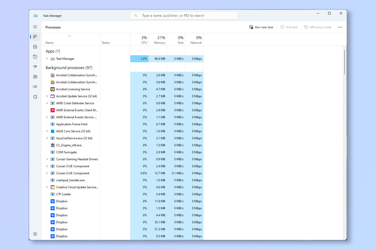 A screenshot showing how to check GPU Temps on Windows