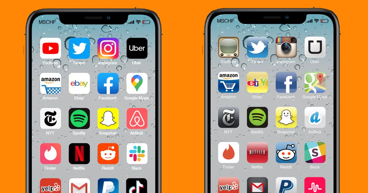 You can now get retro iPhone app icons – and you'll want them all right