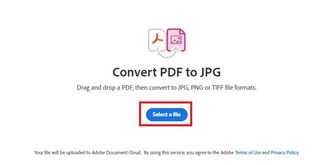 How to convert PDF files into JPG files