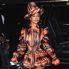 Tyla is seen in the Upper East Side on May 04, 2025 in New York City ahead of the met gala